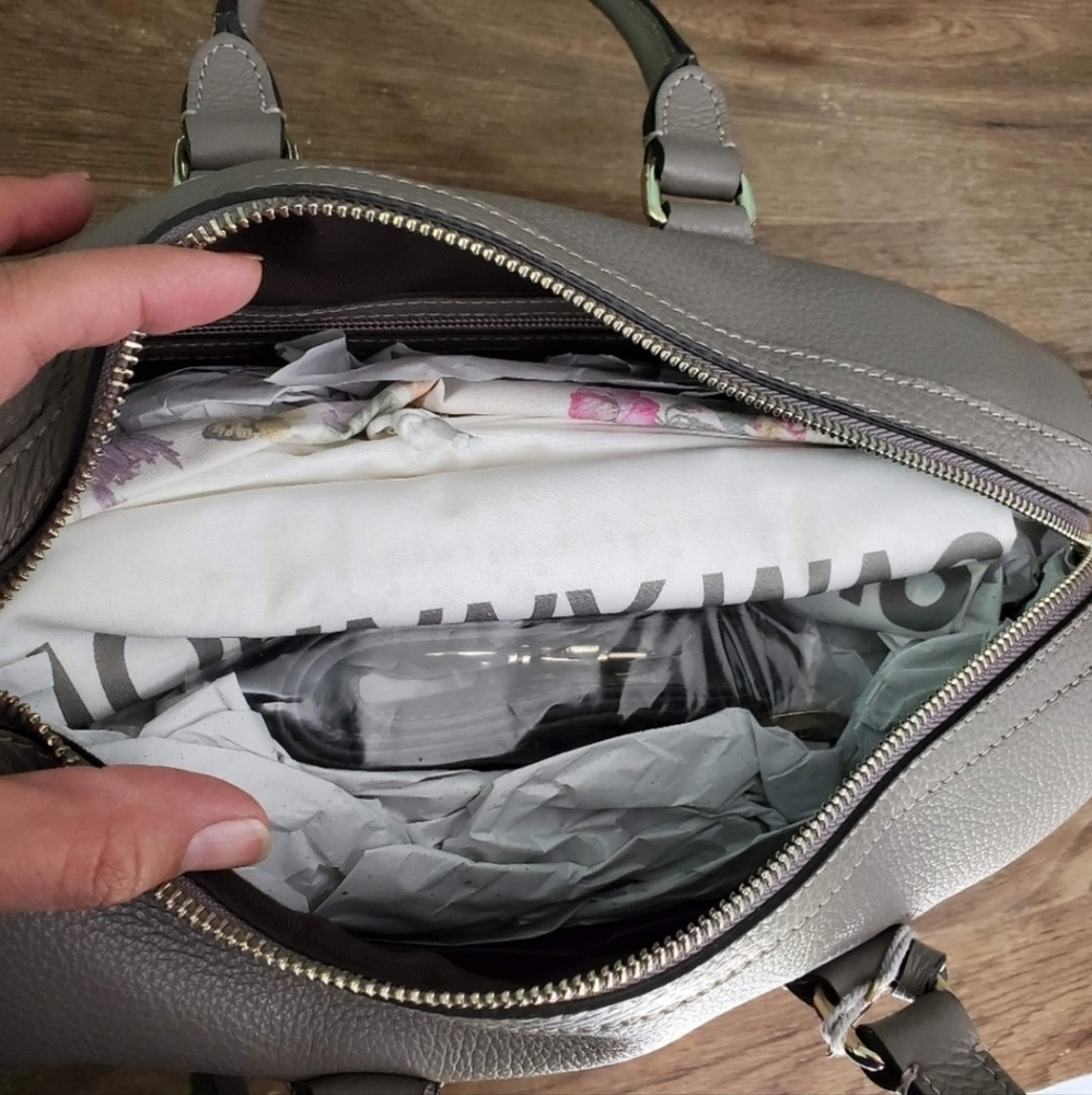 Johnny Was Alce Pebble Leather Duffle - Picture 3 of 11